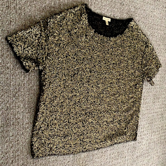 UO gold sequin top - Picture 4 of 4